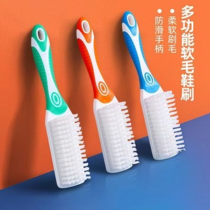 Multifunctional <b>Soft</b> Bristle <b>Shoe</b> Brush Plastic Filaments For Clothes And <b>Shoes</b> Cleaning - Product Image 1