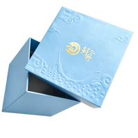 Boîte en carton ondulé, emballage de luxe haut de gamme, logo personnalisé imprimé, estampage à chaud en or, flacon de parfum pour montre, boîte cadeau beauté