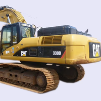 Excavatrice sur chenilles Caterpillar Cat330D2 d'occasion de 30 tonnes, modèle 2023, avec moteur, boîte de vitesses et pompe hydraulique - Vente aux enchères en promotion