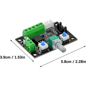 ตัวควบคุมมอเตอร์สเต็ปเปอร์อุตสาหกรรม - บอร์ดไดรเวอร์ 12V-24V พร้อมตัวควบคุมความเร็วสำหรับอุปกรณ์และเครื่องจักรอัตโนมัติ - Product Image 3