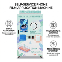 Máquina Expendedora de Protectores de Pantalla de Alto Flujo para Teléfonos Móviles, Ideal para Mercados Callejeros