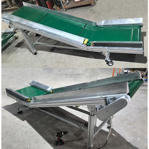 1m Low Price MIni Motorized Side Food <strong>Lifting</strong> Belt Conveyors Portable Small <strong>Vertical</strong> Inclined <strong>Conveyor</strong> Belt Pvc System Work Shop - Product Image 3
