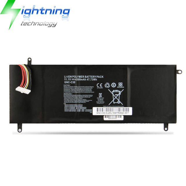 New Genuine Original GNC-C30 11.1V 47.73Wh Laptop Battery for GIGABYTE U2442 U24F P34G-V2 Gaming Series Notebook