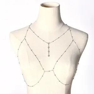 Fashion body chain jewelry for women tassel necklace Wholesale N2112313