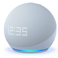 Orijinal Beşinci Nesil Echo Dot 5 Saatli LED Alexa Destekli Akıllı Hoparlör Ses Kontrollü Ses Sistemi Mıknatıslı