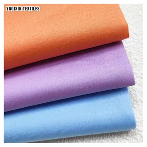 2024 New Arrival Plain Cotton 60'S Satin Fabric Woven 173*113 115gsm Lightweight and Soft Cotton Shirting Fabric