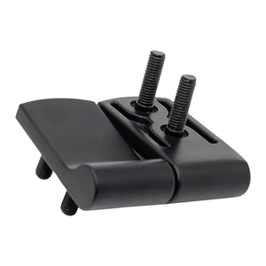 Charnières à friction HFK86 à 360 degrés avec positionnement par vis, petites charnières industrielles en alliage <span class=keywords><strong>de</strong></span> zinc noir mat pour meubles - Product Image 6
