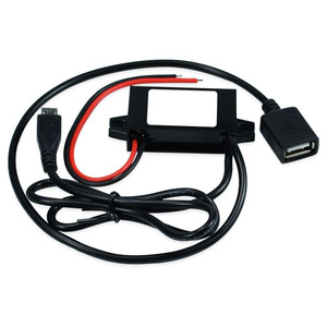 Modul Konverter DC ke DC IP68 Step Down 12V ke 5V <span class=keywords><strong>3A</strong></span> 15W Transformator Konverter USB A Female+Micro USB Male Output Adaptor Daya - Product Image 2