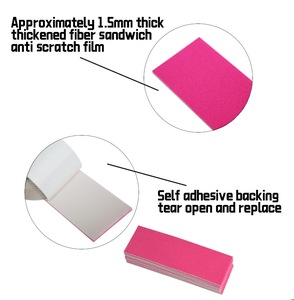 KUNAISI 10 pezzi tessuto in fibra di feltro nastro <span class=keywords><strong>per</strong></span> vetri auto pellicola - Product Image 5