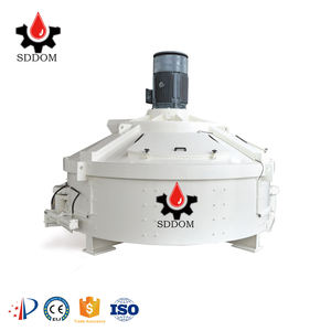 セメントミキサー機工場価格固定水平1立方メートル1000リットル惑星コンクリートミキサー機 - Product Image 1