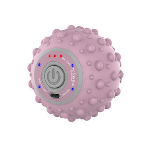 Balle de massage vibrante électrique rechargeable portable pour le fitness, le yoga, le Pilates et la physiothérapie avec étui en silicone - Product Image 1
