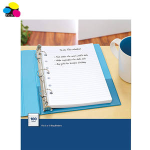 Hecho en china 5,5x8,5 pequeño top Rosa profesional 7 anillo carpeta Carpeta de archivo con el calendario de las páginas - Product Image 3