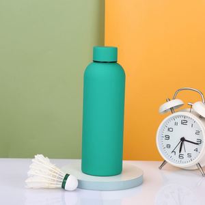 Botella de Boca Pequeña de 350 ml, 500 ml, 750 ml, 1000 ml, con Acabado Mate Uniforme, de Acero Inoxidable 304, Taza Térmica para Senderismo, Diseño de Logotipo Personalizado - Product Image 3