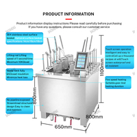 BSSD-M6D auto-automatique pâtes chaudière nouilles cuiseur équipement ébullition Restaurant Commercial électrique Ramen cuisson Machine