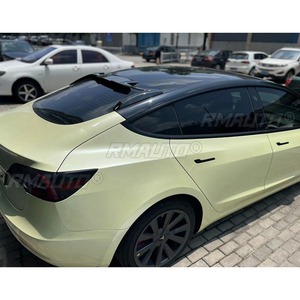 สปอยเลอร์หลังคาสำหรับรถยนต์เทสล่า โมเดล 3 สปอยเลอร์ฝากระโปรงท้ายสำหรับเทสล่า โมเดล 3 ปี 2019-2023 ปีกหลังคา สปอยเลอร์ฝากระโปรงท้าย ชิ้นส่วนตกแต่งปีกฝากระโปรงท้าย - Product Image 5