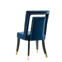 Hôtel Restaurant Ensemble de chaises de table de salle à manger moderne de luxe Mobilier moderne Ensemble de salle à manger Chaises de salle à manger classiques en bois massif