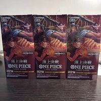 Vente en gros de boîtes de boosters scellées OP02 Paramount War pour cartes à collectionner TCG Anime, cartes à échanger en papier pour fêtes