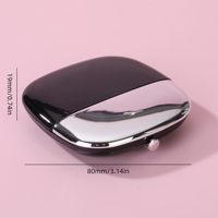 Boîtes en plastique avec miroirs pour poudre compacte, correcteur, blush, contouring et illuminateurs, grande capacité, vendues directement par le fabricant