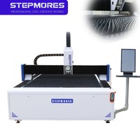 Venta de Fábrica: Máquina de Corte Láser de Fibra de Acero Inoxidable 1530 con Controlador Raytools o Au3tech para Corte Preciso