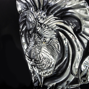 Trofeo de Cristal con Diseño de León LED, Estilo Iceberg, Grabado Personalizado, Hecho a Mano, Decoración Estilo Cine y Televisión, Venta al Por Mayor <span class=keywords><strong>2021</strong></span> - Product Image 5