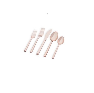 Ensemble de couverts de table d'ustensiles de cuisine de luxe avec poignée unique Ensemble de couverts de vaisselle pour hôtels et restaurants en acier inoxydable - Product Image 5