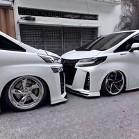 Jantes de voiture en alliage d'aluminium forgé à 5 branches bicolores de 18, 19, 20, 21, 22 pouces, à empattement décalé pour Lexus, Mercedes, BMW, Audi, Mustang