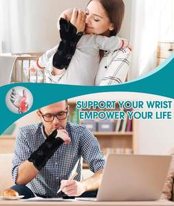 कस्टमाइज्ड लोगो नेप्रोन कलाई ब्रेस के लिए अंगूठे के समर्थन के साथ अनुकूलित लोगो नेप्रोन कलाई ब्रेस - Product Image 3