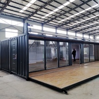 Maison préfabriquée modulaire en conteneur maritime pour usage de villa, design moderne, structure en acier, durée de vie de 50 ans