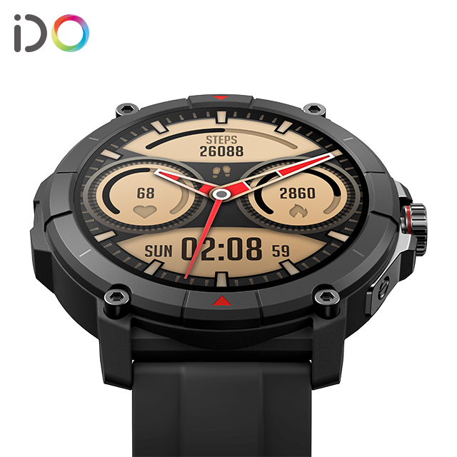 1.38" HD Screen Outdoor Sporty Fashion Alexa Voice Smart Watch with GPS Sensor