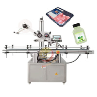 Machine automatisée de bureau d'applicateur d'étiquettes de café de poche de surface plate de précision de Rfid pour Doypack