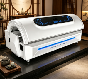 Máquina de Bronceado UV Horizontal Comercial Merican W5N, Nueva, con Luz Azul, Dispositivo de Solárium Interior - Product Image 1