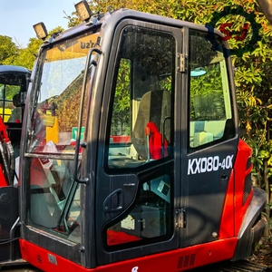 รถขุดตีนตะขาบ KX080-4 ของแท้จากญี่ปุ่น สภาพ 95% รุ่นปี 2022 น้ำหนัก 8350 กก. เครื่องจักรก่อสร้างระบบไฮดรอลิก เครื่องยนต์สภาพดี - Product Image 4