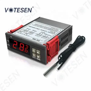 STC1000 Thermostat Control Switch 2 Relay OutputとNTC 10K Thermistor Sensors Digital Temperature Probe 24V