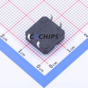 YTS125SK43 Tactile <b>Switch</b> Through hole Component (THT),12x12mm <b>Switch</b> Single Pole Single Throw Round Button 2.5N Through Hole - Product Image 2