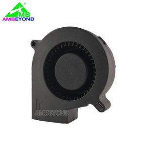 Ventilateur centrifuge sans balais DC 75x75x25mm, grand volume d'air, 12V 24V, ventilateur turbo pour purificateur d'air, extracteur de fumée - Product Image 2