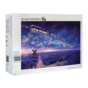 Rompecabezas de Madera de 1000 Piezas de la Noche Estrellada de Van Gogh, Juguete Educativo y Divertido para Adultos - Product Image 3