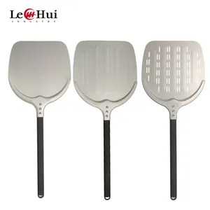 Éplucheur de pizza en aluminium anodisé, écorce de pizza carrée pliante, pelle à pizza pliante, spatule de cuisson à rotation plate, pagaie