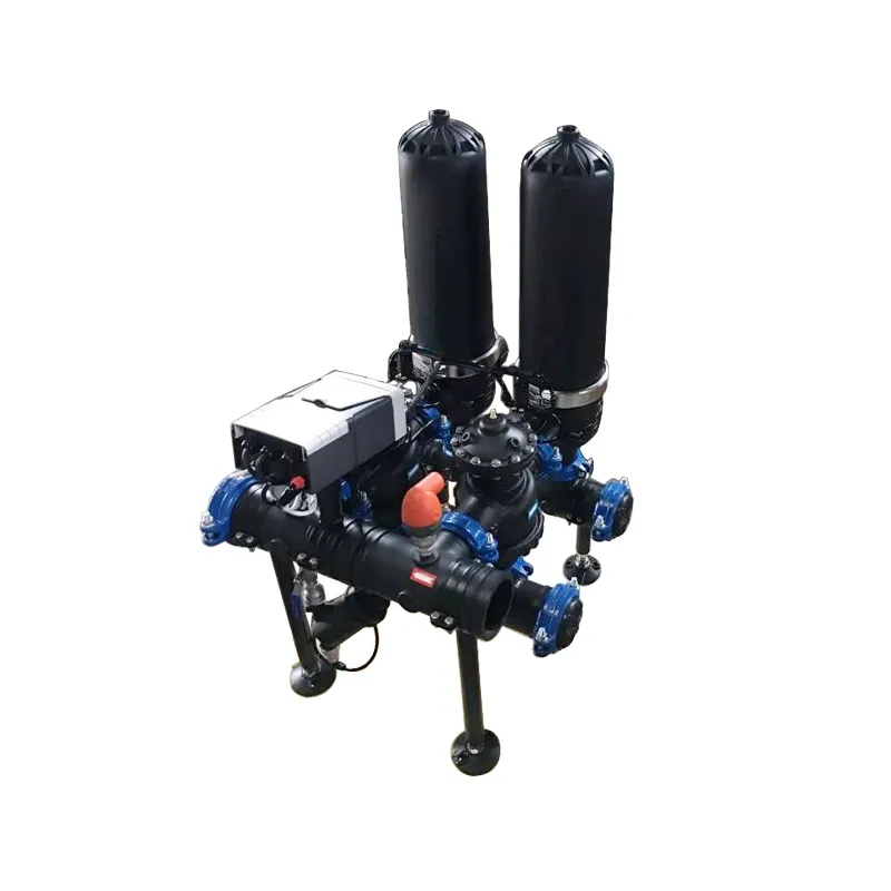 automatic deep well water sediment filtration system for agriculture irrigation farm irrigation system