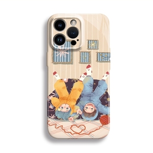 <span class=keywords><strong>Cover</strong></span> Rigida per <span class=keywords><strong>Telefono</strong></span> con Stampa 'Coppia sul Divano' per iPhone 17 Air 16 15 14 13 12 11 Pro Max 7 Plus 16e - Supporta <span class=keywords><strong>la</strong></span> Personalizzazione - Product Image 6