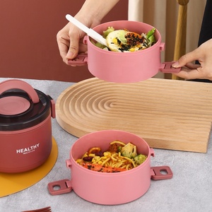 Xách tay duy nhất Tier Vòng thực phẩm đóng gói <span class=keywords><strong>container</strong></span> với 1-3l công suất và độ tươi bảo quản cho sinh viên - Product Image 5