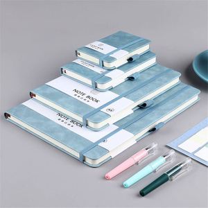Carnet de notes professionnel personnalisé avec logo, format A5/A6/A7, couverture en cuir imprimée, agenda avec bande élastique, carnet de réunion, cahier d'écriture - Product Image 3