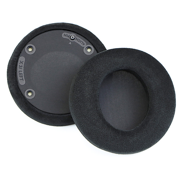 Ear Pads Cushions Cover for X3 Headphones Headset Breathable Cotton Fabric High Quality with Buckle