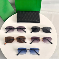 Lunettes de soleil polarisées carrées à monture intégrale, dégradées, en PC, unisexe, métal et nylon, haute protection UV, vente en gros
