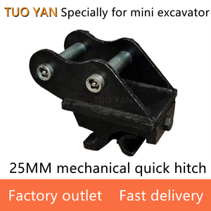 Chứng Khoán Sẵn Sàng Mini Máy Xúc Nhanh Chóng Hitch 0.8 Tấn Nhanh Chóng Hitch 25 Mm Pin Cơ Khí Nhanh Chóng Coupler 1 Tấn Nhanh Chóng Hitch Couple - Product Image 3