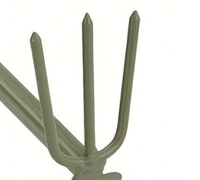 Outils de jardin multifonctionnels de nouvelle conception, couleur verte, avec poignée ergonomique pour le désherbage et le desserrage du sol
