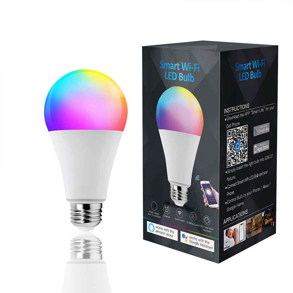 Amazon Basics Wifi Bulbs That Work With Alexa Teckin LED Smart