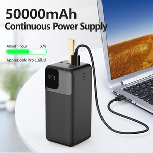 <span class=keywords><strong>Batterie</strong></span> <span class=keywords><strong>externe</strong></span> 50000mAh 65W Grande capacité Super charge rapide PD 65W 20W Chargeur de <span class=keywords><strong>batterie</strong></span> <span class=keywords><strong>externe</strong></span> pour <span class=keywords><strong>iPhone</strong></span> 15 14 - Product Image 2