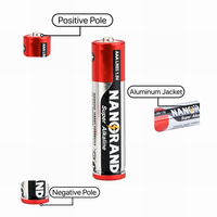 Penjualan terlaris 5 Tahun baterai Alkaline 1.5v Lr03 R03 baterai AAA AM4 baterai Alkaline 140 menit