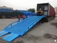 Nouvelle rampe de quai hydraulique mobile 6 tonnes, robuste, réglable, portable, pour chargement, entrepôt, logistique, chariot élévateur, conteneur