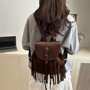 <span class=keywords><strong>Zaino</strong></span> <span class=keywords><strong>donna</strong></span> moda nappa grande capacità secchio multifunzione <span class=keywords><strong>zaino</strong></span> bambina - Product Image 4